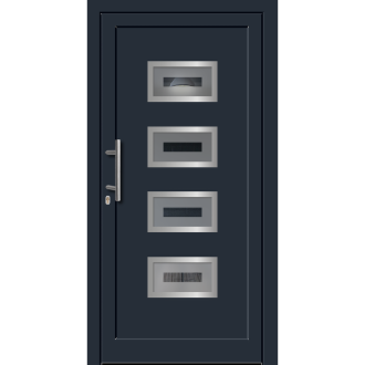 Haustür Aluminium Basic Plus Laguna 6E