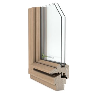 Wertbau Holzfenster IV68 Stil mit Wetterschenkel