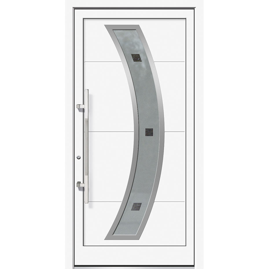 Haustür Aluminium Basic Hooge 6E