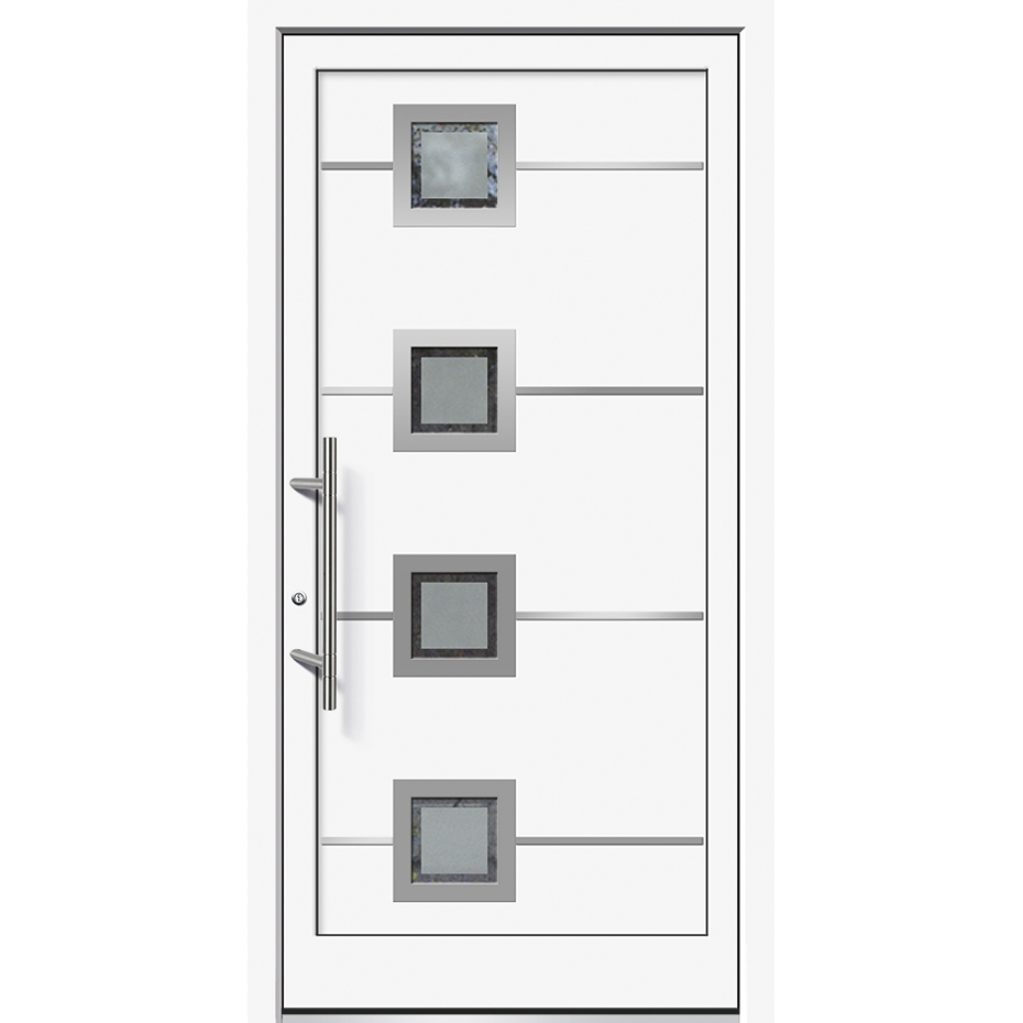 Haustür Aluminium Basic Rügen 6E